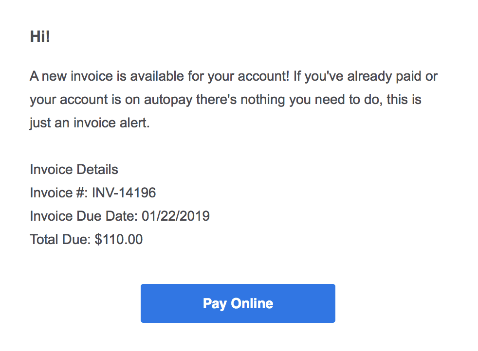 Paying An Invoice